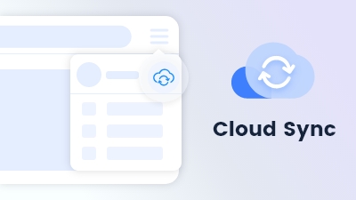 Maxthon browser feature Clould Sync