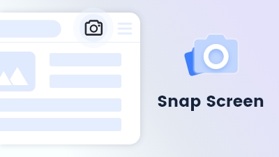 Maxthon browser feature Snap screen